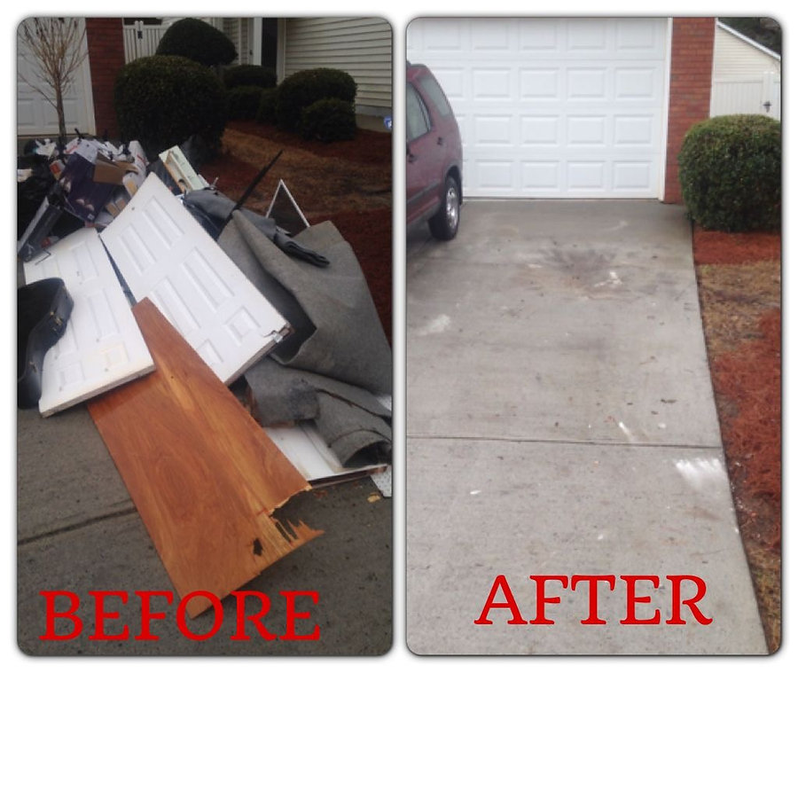 Yard debris and junk removal